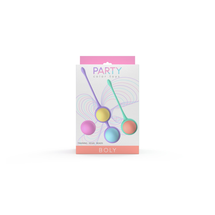 PARTY COLORS TOYS-BOLY -TRAINING KEGEL BEADS